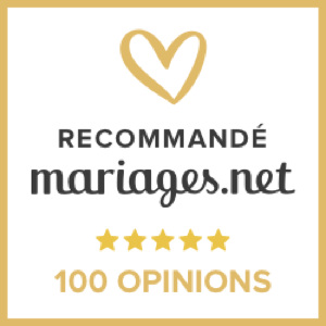 Recommandé Mariages.net (100 avis)