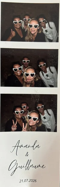 Photobooth du mariage d'Amanda et Guillaume